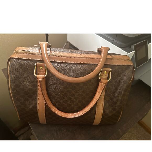 VINTAGE CELINE BOSTON HANDBAG - Picture 2 of 7